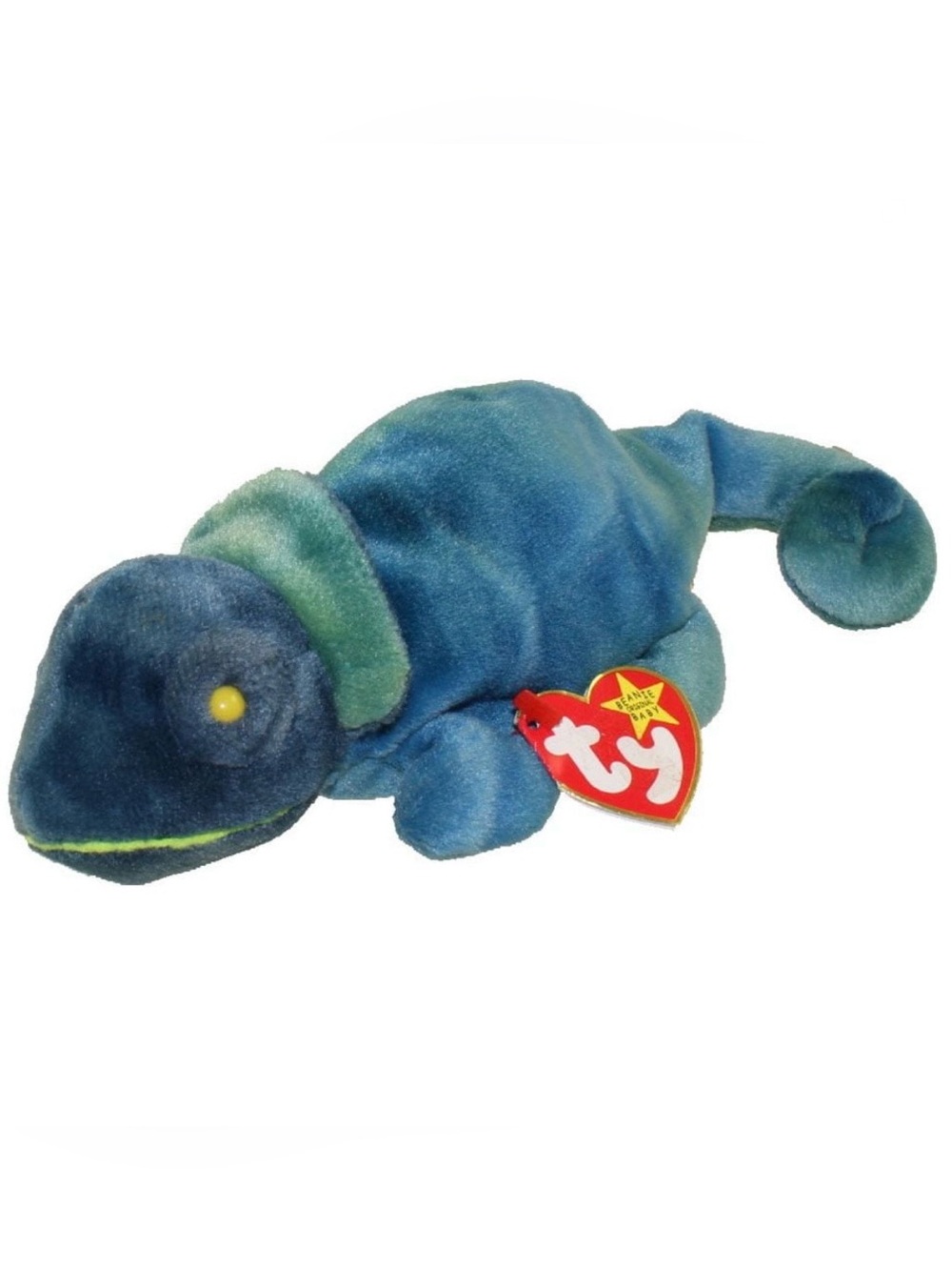TY Beanie Baby Rainbow Chameleon 1997